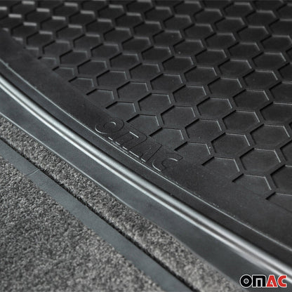 2020-2025 Cadillac XT6 Universal Cargo Mat Liner Waterproof Rubber Black 1Pc