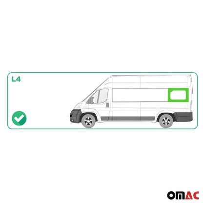 2014-2026 RAM ProMaster Window Glass Rear Left Side L4