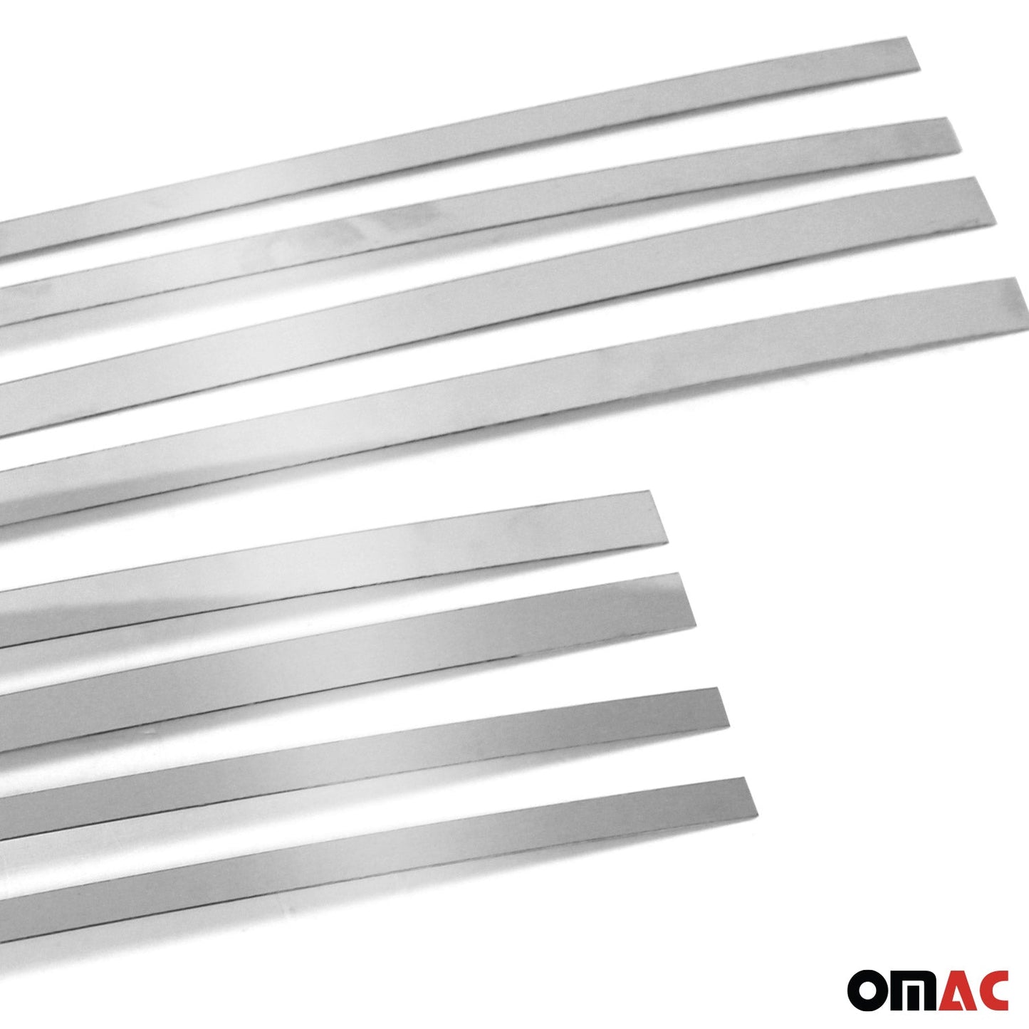 1996-2002 Mercedes E Class W210 Sedan Door Sill Covers Stainless Steel Brushed 8x