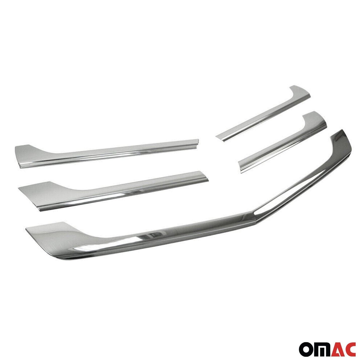 2014-2018 Mercedes Sprinter W906 Front Bumper Grill Trim Molding Stainless Steel 5x