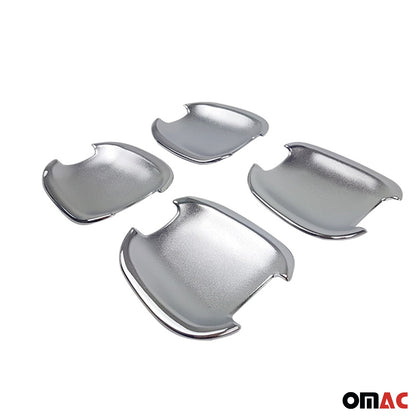 2004-2011 Pontiac G3 & G3 Wave Car Door Handle Bowl Cover Protector Silver Chrome