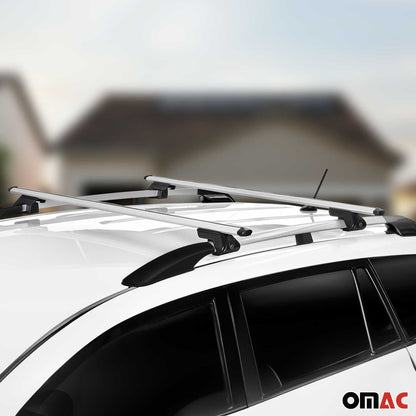 2013-2017 Subaru XV Crosstrek Roof Racks & Roof Rack Rails Silver