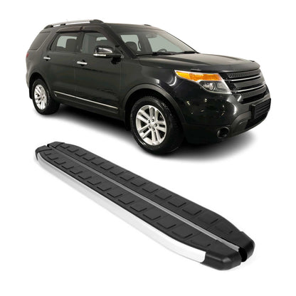 2011-2019 Ford Explorer Nerf Bar Side Step Running Boards Alu 2x