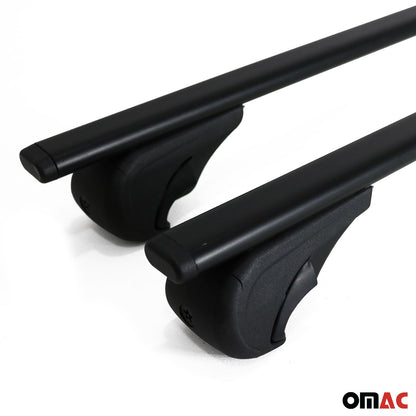 2003-2008 Honda Pilot Roof Rack Cross Bars Black