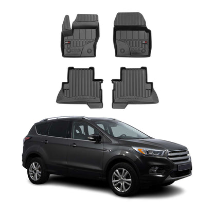 2013-2019 Ford Escape Premium Floor Mats Liners Full Set All Weather Heavy Duty