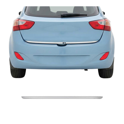 2013-2017 Hyundai Elantra GT Rear Trunk Molding Trim Stainless Steel Silver