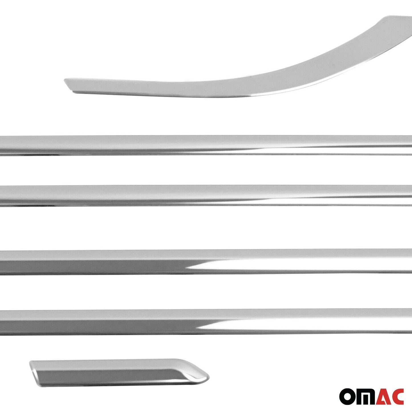 2013-2020 Ford Fusion Sedan Window Molding Trim Streamer Stainless Steel
