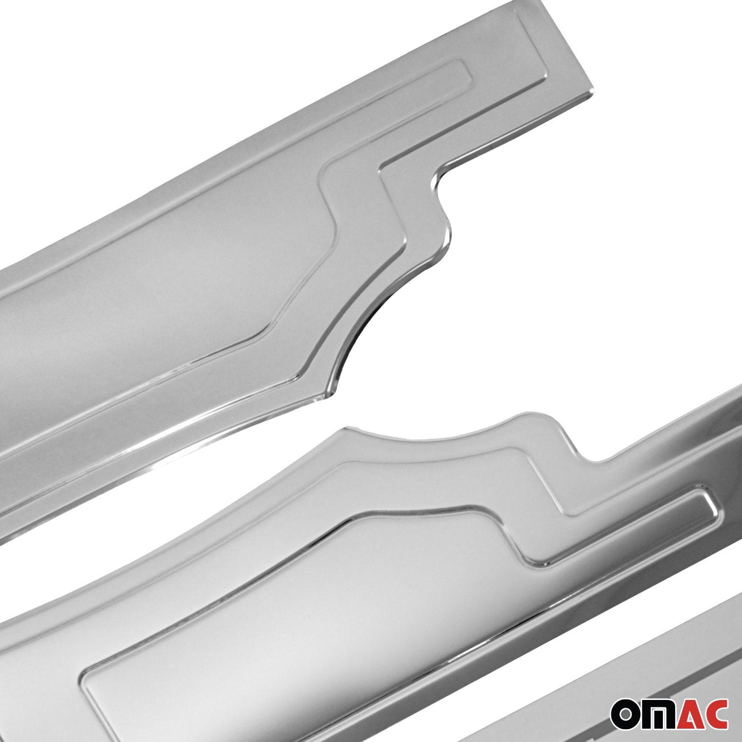 2014-2019 Ford Transit Connect Door Sill Scuff Plate Scratch Protector Stainless Steel