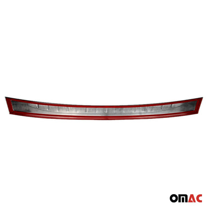2016-2023 Fiat 500X Rear Bumper Guard Stainless Steel Dark