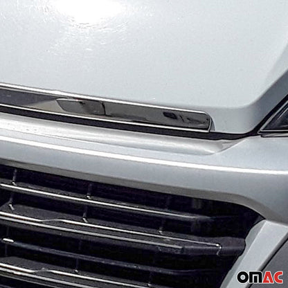 2023-2026 RAM ProMaster Front Hood Bonnet Strip Styling Trim Silver Stainless Steel