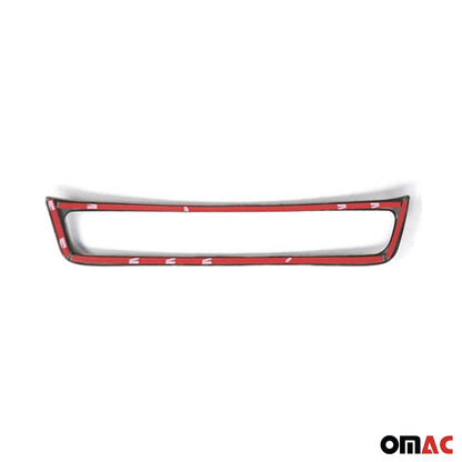 2015-2018 Jeep Renegade Air Condition Switch Trim Frame Silver Chrome 1Pc