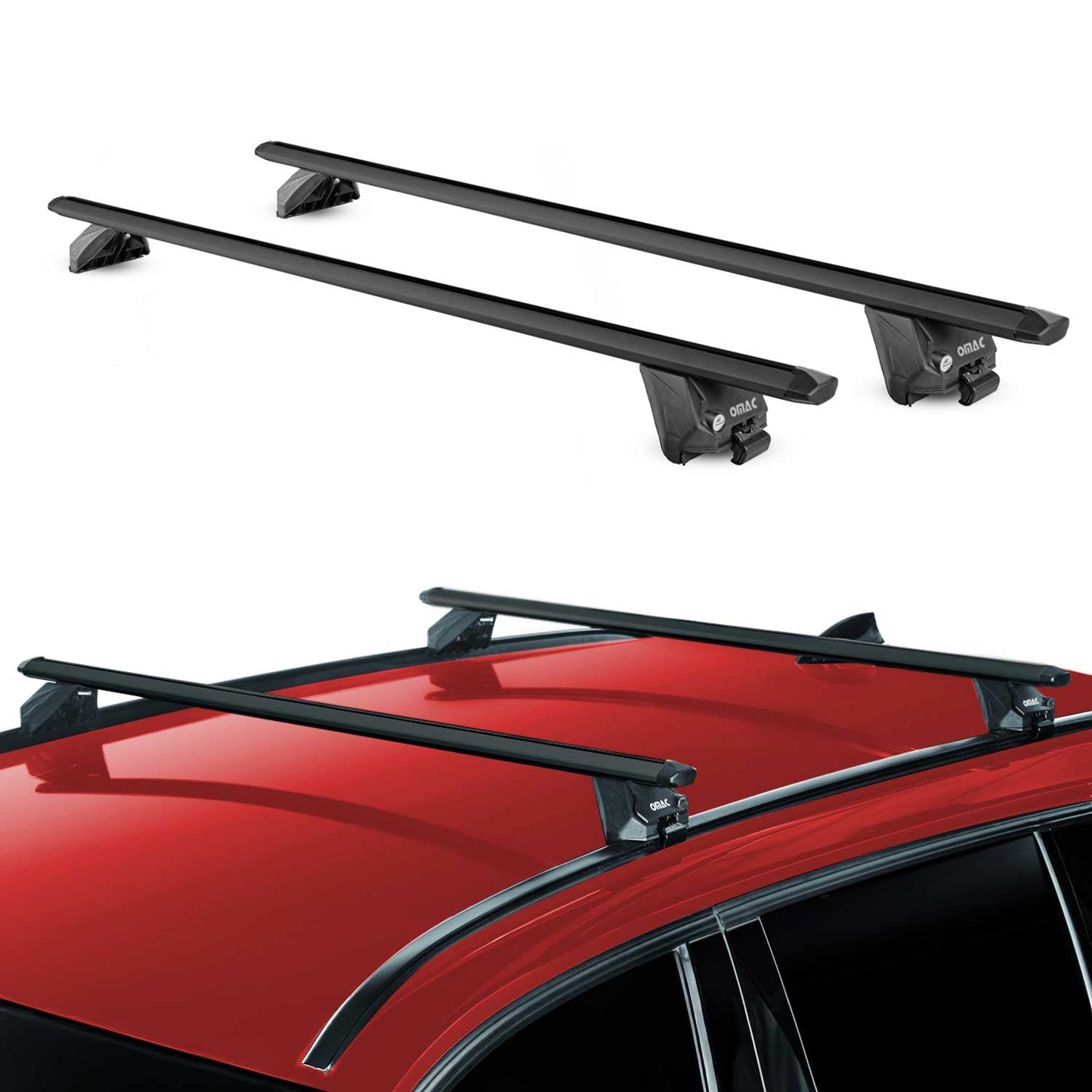 Roof Rack Cross Bars Luggage Carrier fits Flush Rail for BMW X3 G45 2025-2026