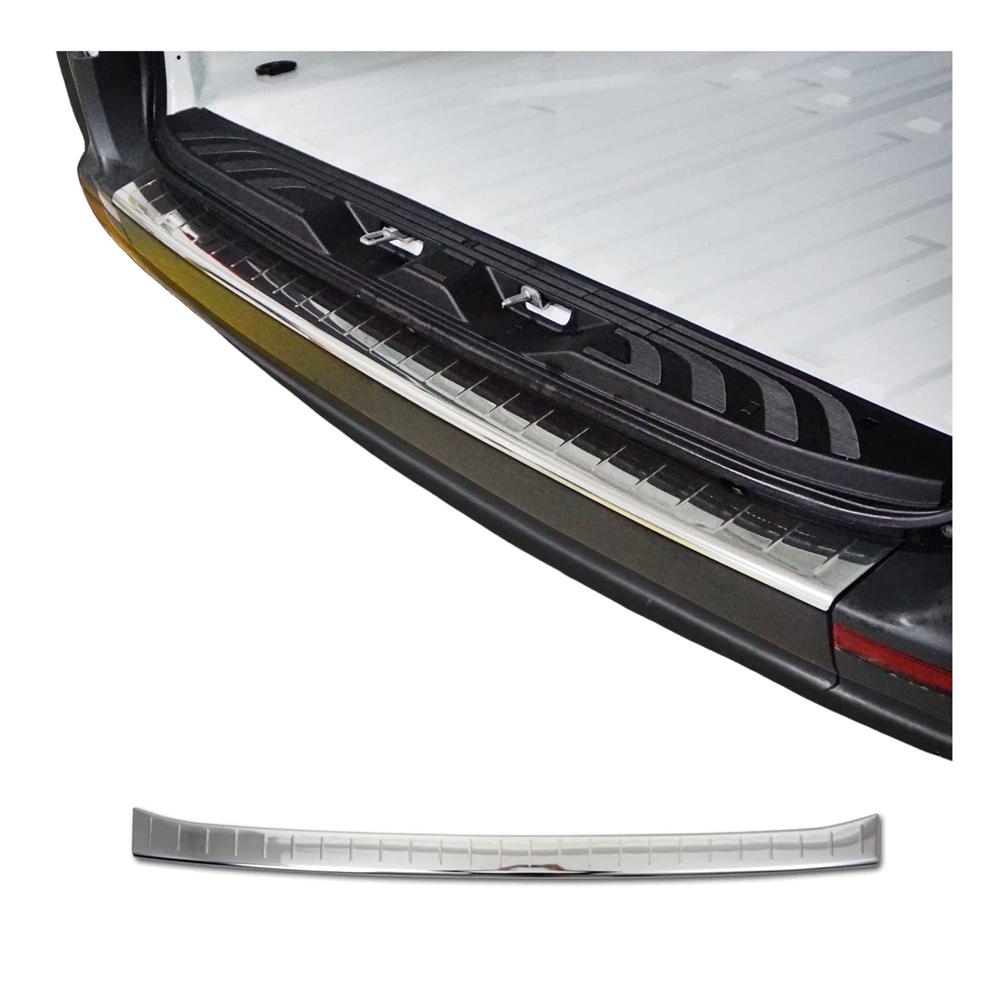 2019-2024 Mercedes Sprinter W907 910 Rear Bumper Guard Stainless Steel Glossy