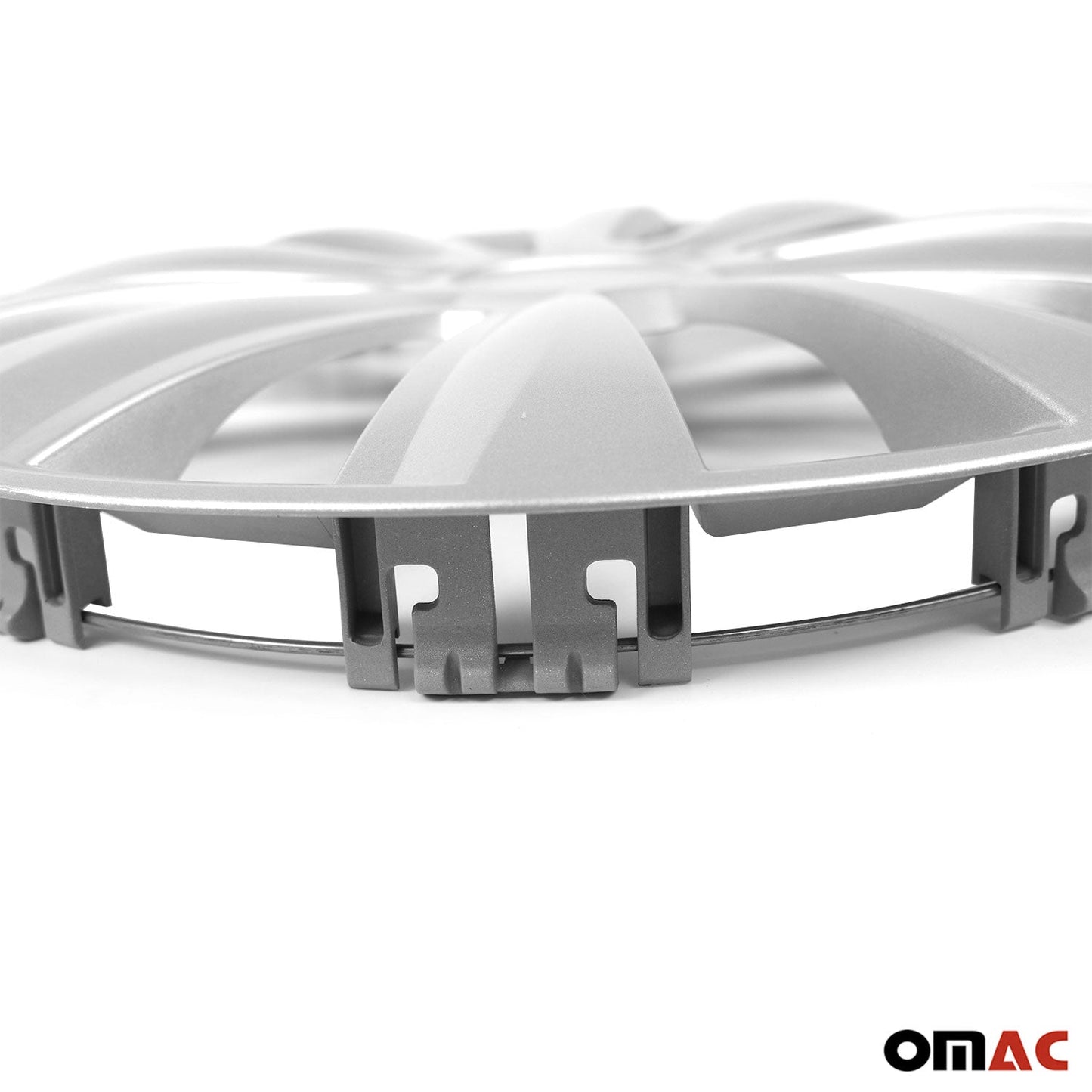 New York Hub Caps Wheel Cover 16" Silver Full Set 4 pcs.
