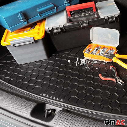 2020-2023 GMC Acadia Universal Cargo Mat Liner Waterproof Rubber Black 1Pc