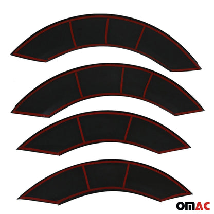 2014-2018 Mercedes Sprinter W906 Facelift Fender Flares Wheel Protector Black 4 Pcs