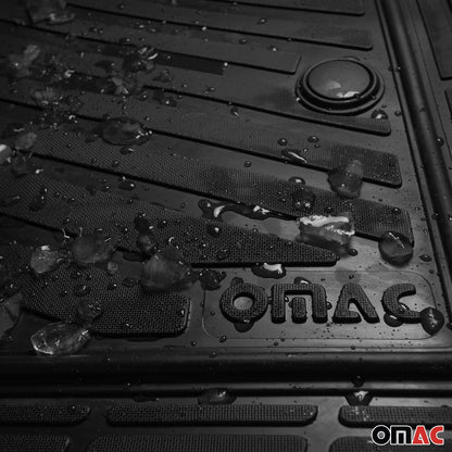 BMW X5 Universal Floor Mats Liner All Weather 3D Black Waterproof 4Pcs