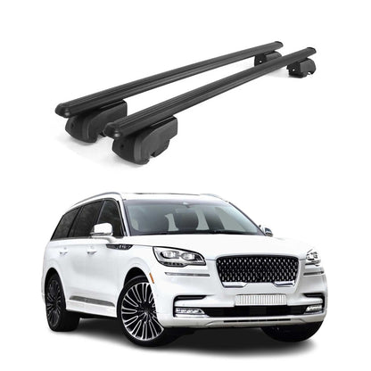 2020-2026 Lincoln Aviator Roof Rack Cross Bars Black