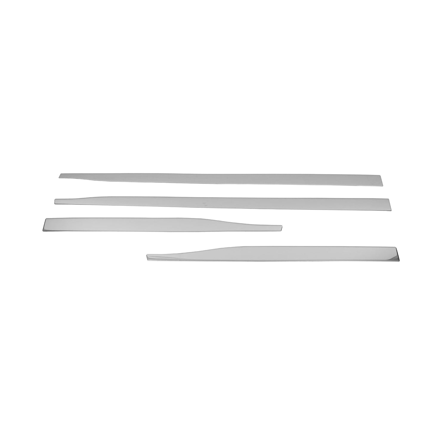 2018-2020 Buick Regal TourX Side Door Molding Trim Stainless Steel Silver 4x