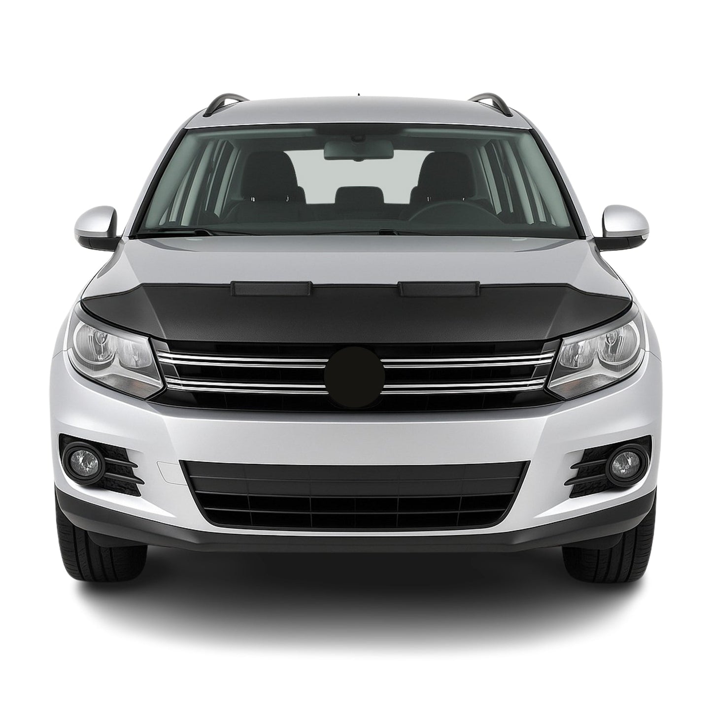 2009-2017 VW Tiguan Car Bonnet Mask Hood Bra Black 1 Pc