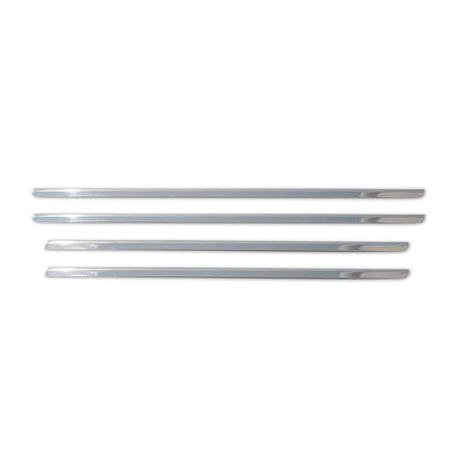 2004-2009 Mercedes E Class W211 Sedan Window Molding Trim Streamer Stainless Steel 4x