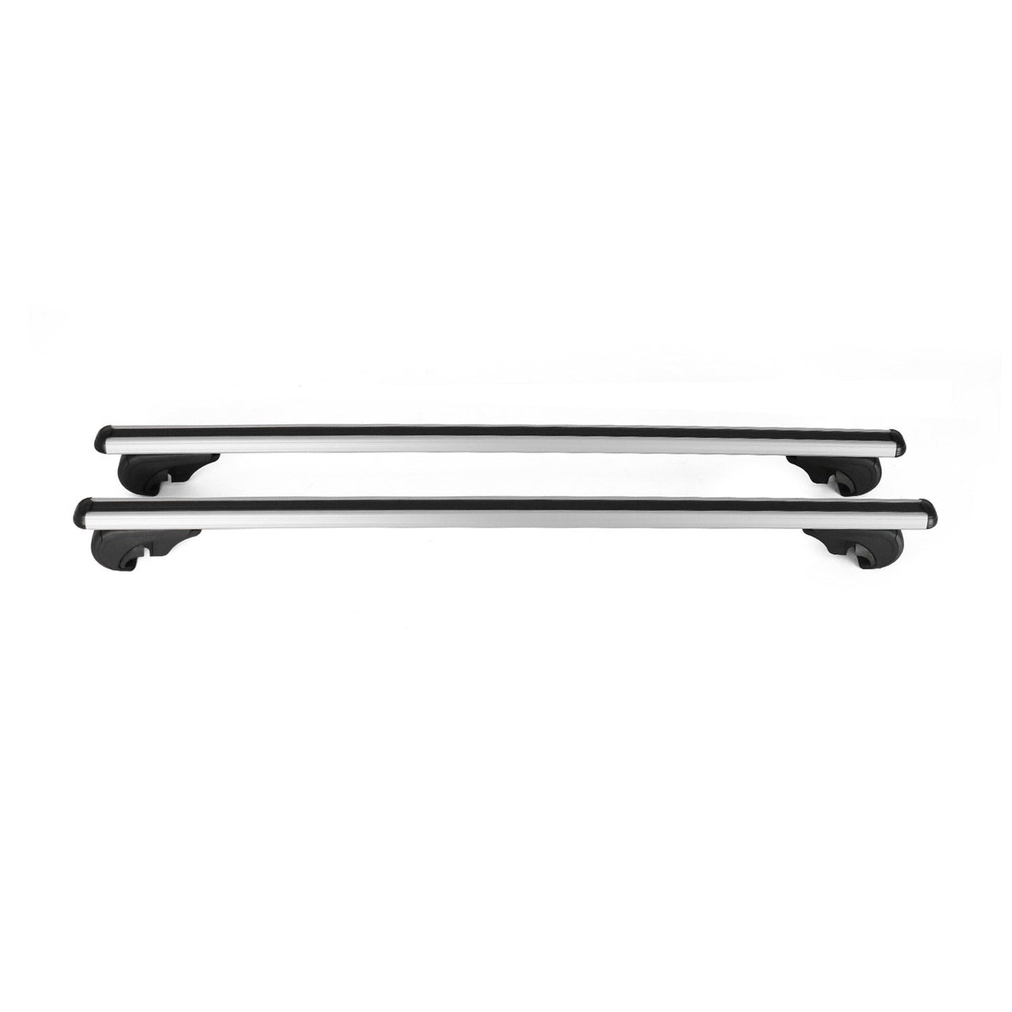 2022-2024 Ford Ranger II Trunk Bed Carrier Roof Rack Alu Gray 2 Pcs