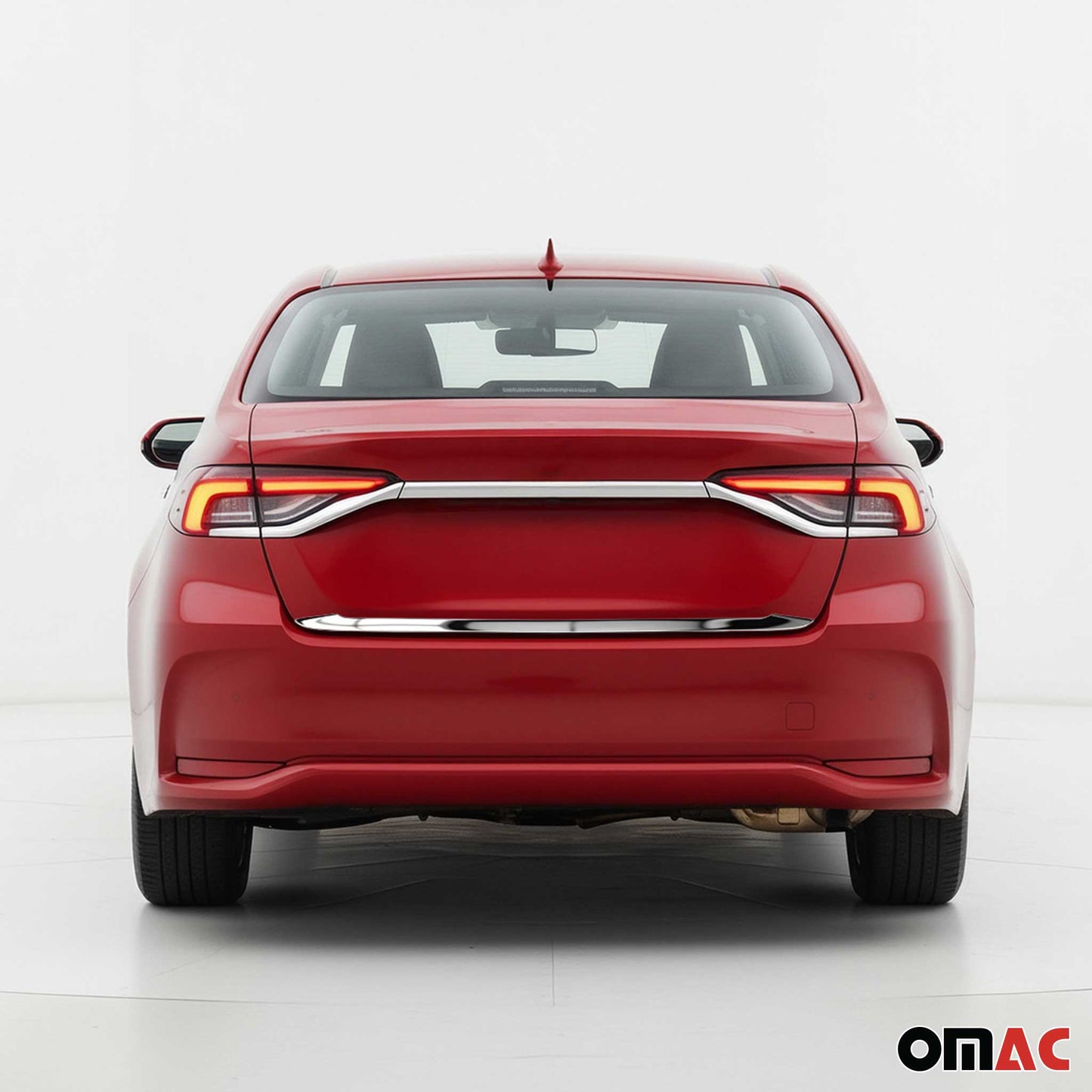 2019-2026 Toyota Corolla Sedan Rear Trunk Molding Trim Stainless Steel