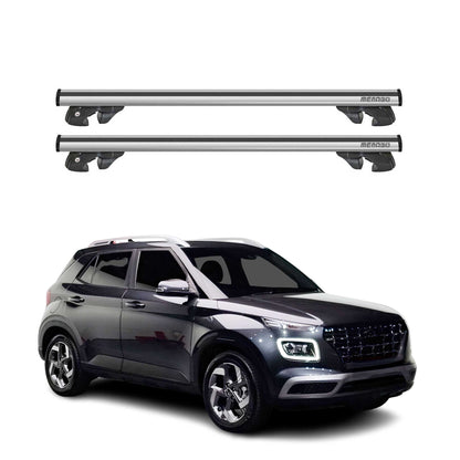 2020-2026 Hyundai Venue Roof Rack Cross Bars Silver