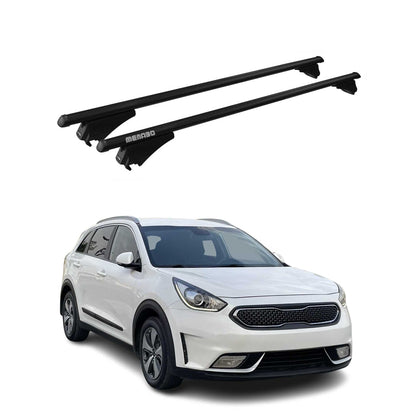 2017-2022 Kia Niro 1.gen Roof Rack Cross Bars Black