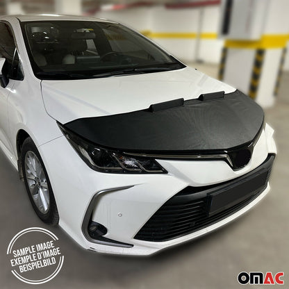 2011-2014 Kia Sportage Car Bonnet Mask Hood Bra Carbon Black 1 Pc
