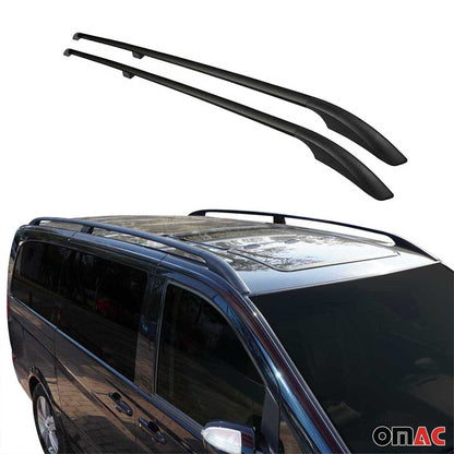 2013-2017 Subaru Crosstrek Roof Rack Rails Side Rails Black