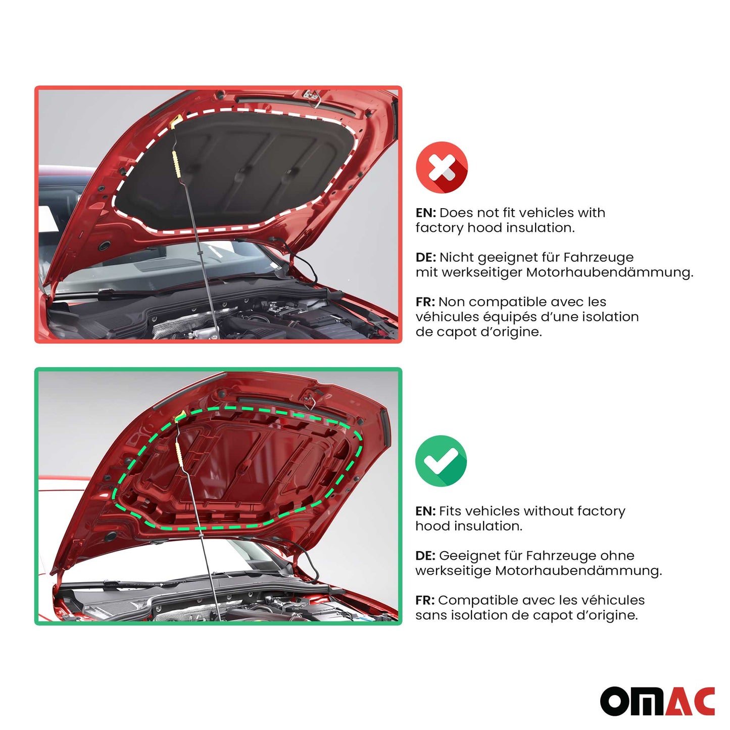 2017-2023 BMW 5 Series G30 G31 Sedan Touring Car Bonnet Mask Hood Bra