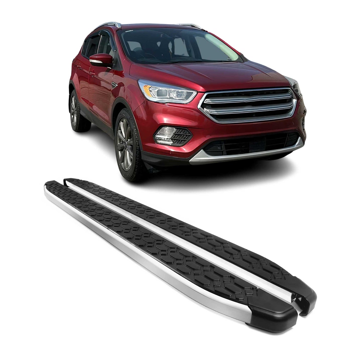 2013-2026 Ford Escape Nerf Bar Side Step Running Boards Alu 2x