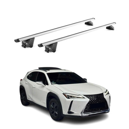 2019-2026 Lexus UX Roof Rack Cross Bars Silver
