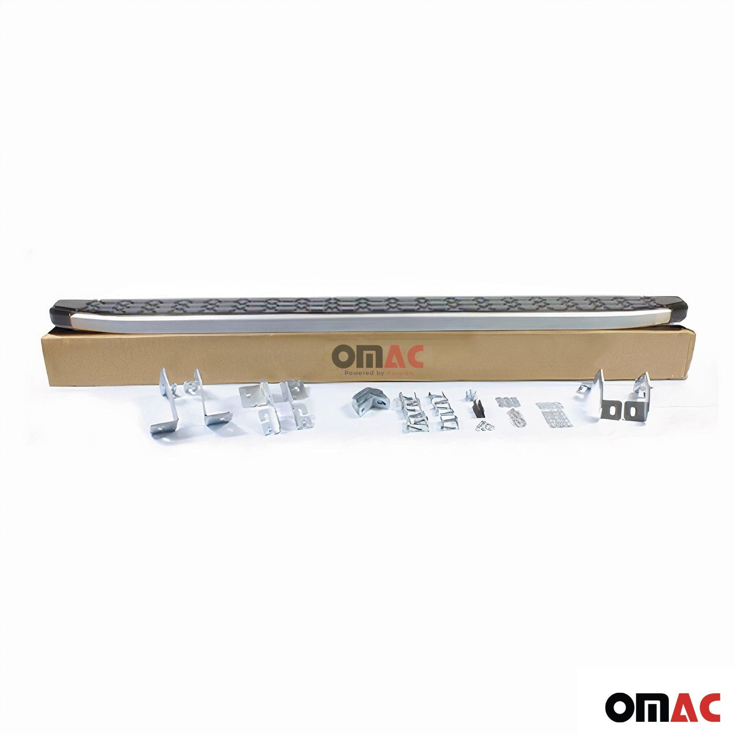 2018-2022 Toyota C-HR Running Boards Side Steps Silver & Black