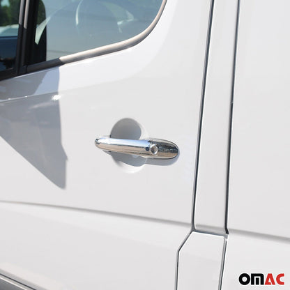 2006-2018 Mercedes Sprinter 2006-2018 4-Door Car Door Handle Cover Protector Stainless Steel chrome 8Pcs