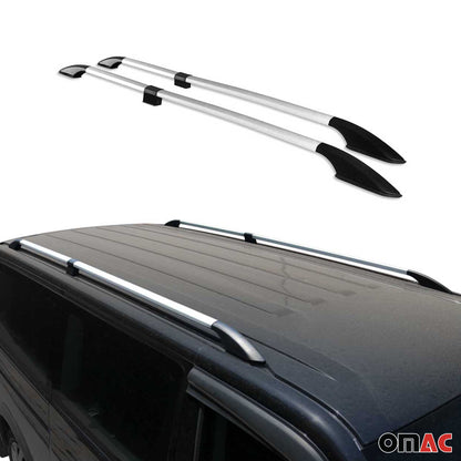 2016-2023 Mercedes Metris Mid Wheel Base Roof Rack Rails Side Rails Silver