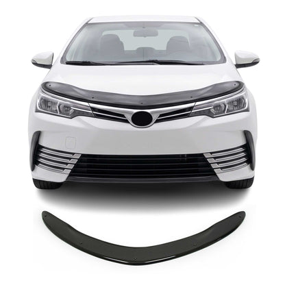 2014-2019 Toyota Corolla 11.gen Sedan Front Bug Shield Hood Deflector 1 Pc Smoke
