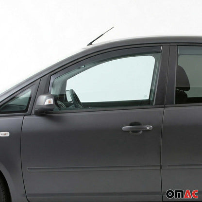 2007-2011 Honda CR-V Window Visor Vent Rain Deflector 2Pcs Smoke