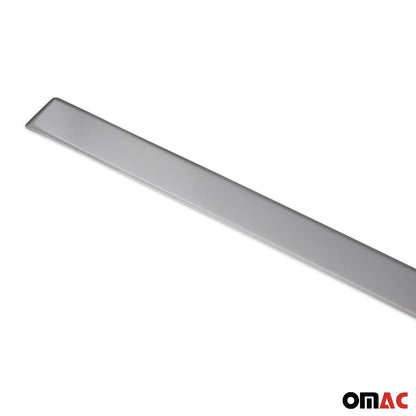 2014-2020 Fiat 500L Rear Trunk Molding Trim Stainless Steel Silver 1Pc