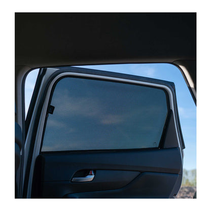 2010-2017	Volvo	XC60 Side Rear Window Curtain Mesh Black 2Pcs