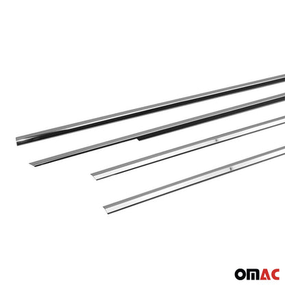 2001-2005 Honda Civic Sedan Window Molding Trim Streamer Stainless Steel