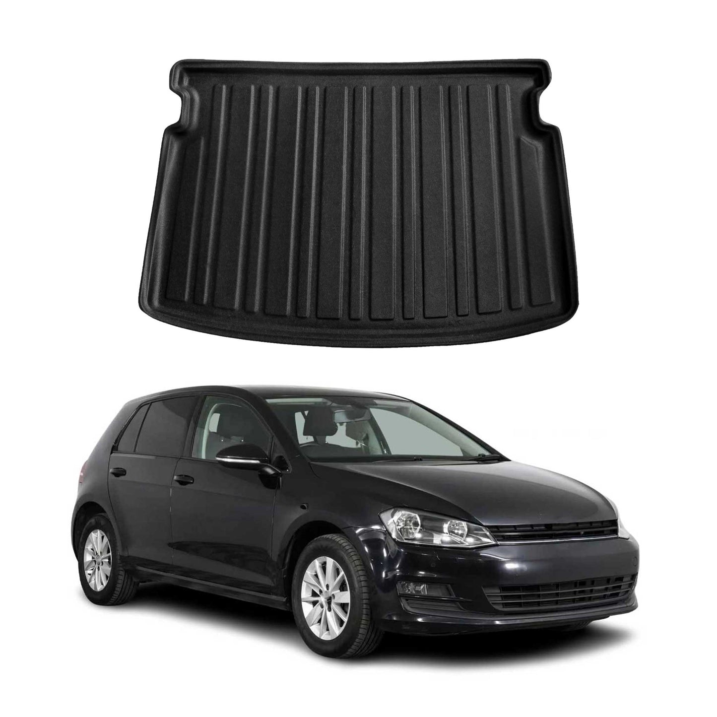 2015-2021 VW Golf Mk7 Cargo Liner Trunk Mat All Weather Upper Trunk