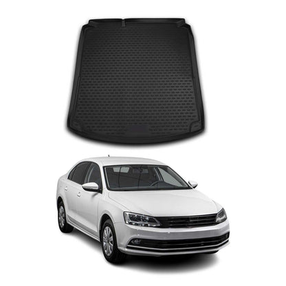 2011-2018 Volkswagen Jetta A6 Cargo Liner Trunk Mat All Weather Black