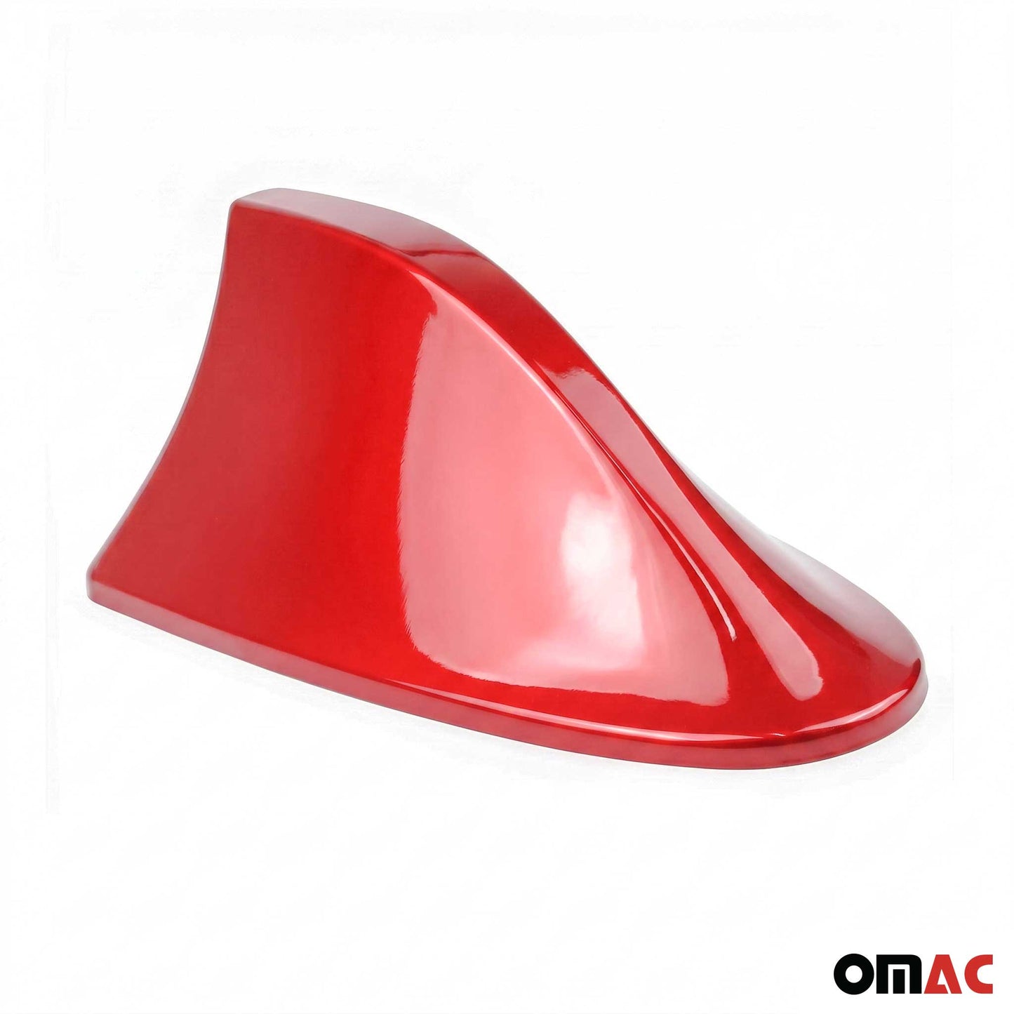 Car Shark Fin Antenna Roof Radio AM/FM Signal Aerial Accessories Red