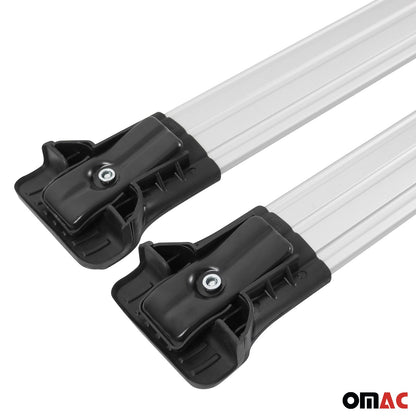 2014-2023 Ford Transit Connect Roof Rack Cross Bars Silver
