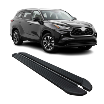 2020-2026 Toyota Highlander Nerf Bar Side Step Running Boards Alu 2x