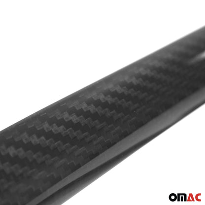 2015-2024 Jeep Renegade Window Molding Trim Streamer Carbon Fiber Black 6Pcs