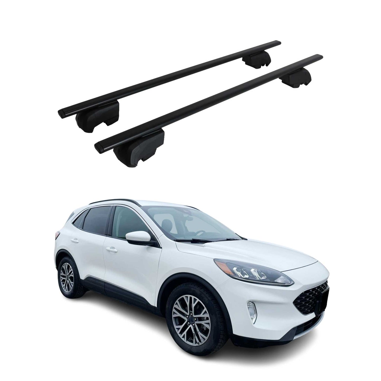 2020-2026 Ford Escape Roof Rack Cross Bars Black