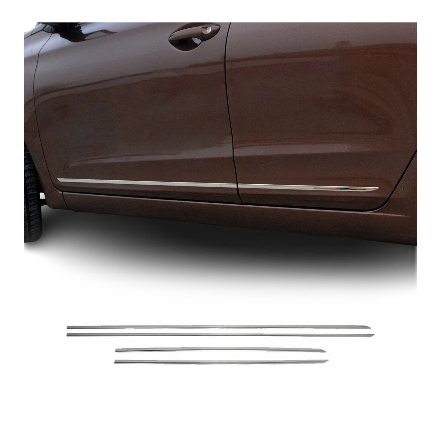 2016-2020 Ford Fusion Wagon Side Door Molding Trim Stainless Steel